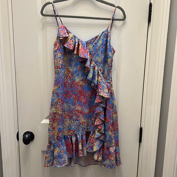 Devlin Floral Ruffle Dress - Picture 1 of 4